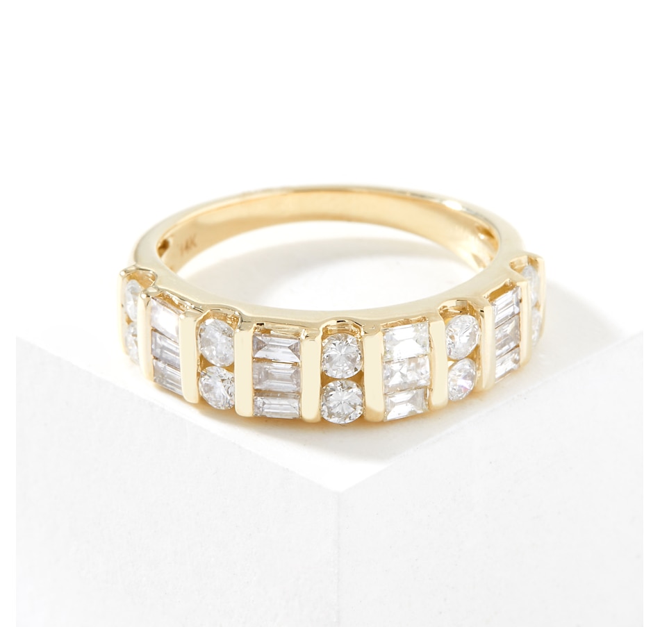 Image 223992_YG1CT.jpg, Product 223-992 / Price $379.33 - $1,479.33, 14K Gold Diamond Band from Diamond Show on TSC.ca's Jewellery department