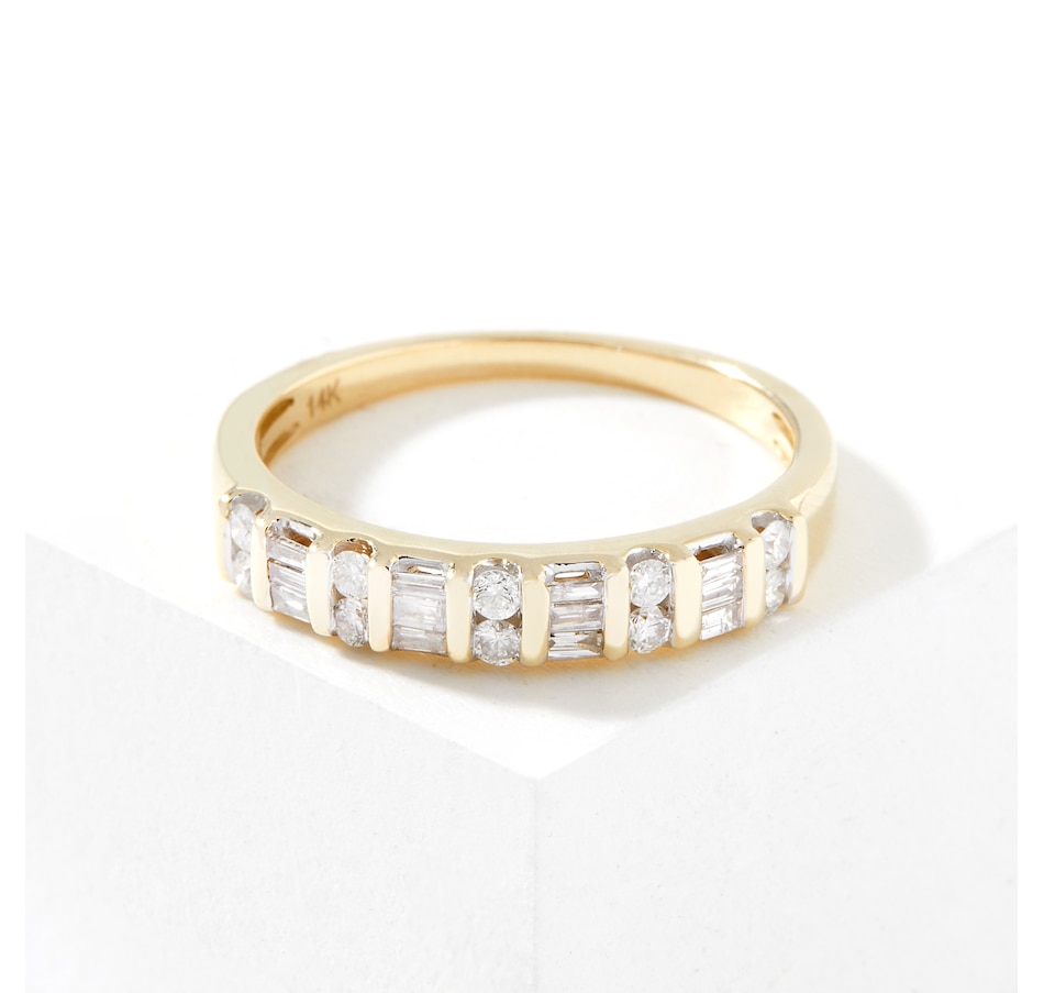 Image 223992_YGP25.jpg, Product 223-992 / Price $379.33 - $1,479.33, 14K Gold Diamond Band from Diamond Show on TSC.ca's Jewellery department