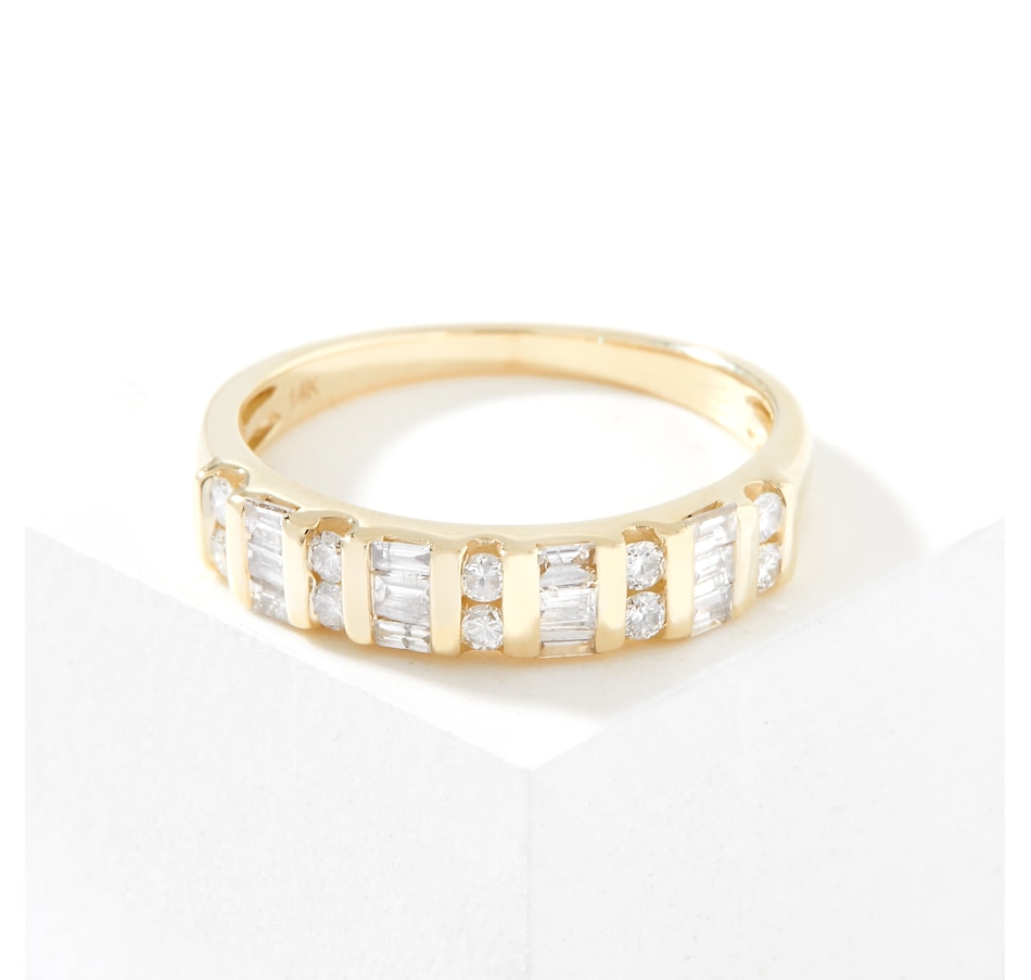 Image 223992_YGP50.jpg, Product 223-992 / Price $379.33 - $1,479.33, 14K Gold Diamond Band from Diamond Show on TSC.ca's Jewellery department