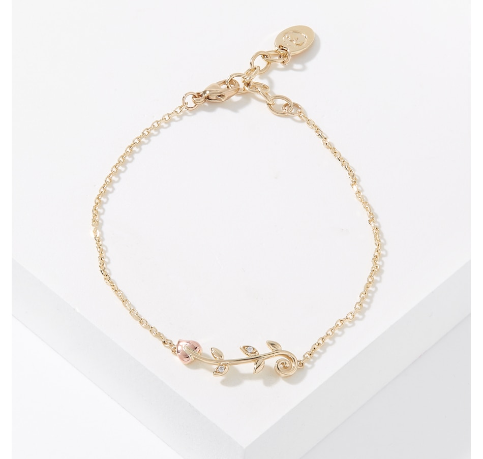 Image 224009.jpg, Product 224-009 / Price $1,149.99, Clogau Gold 10K Yellow & Rose Gold Vines Of Life Bracelet from Clogau Gold on TSC.ca's Jewellery department