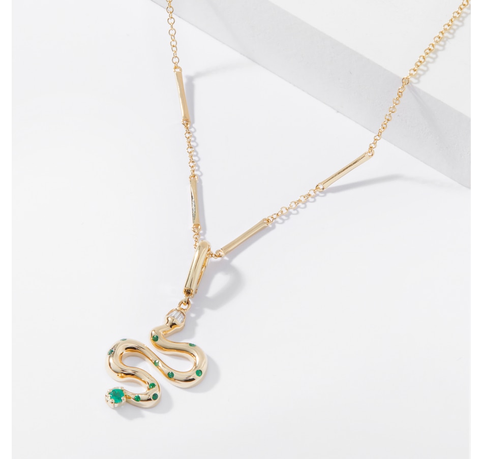 Graziella 23K Gold Plated Simulated Diamond 16.5