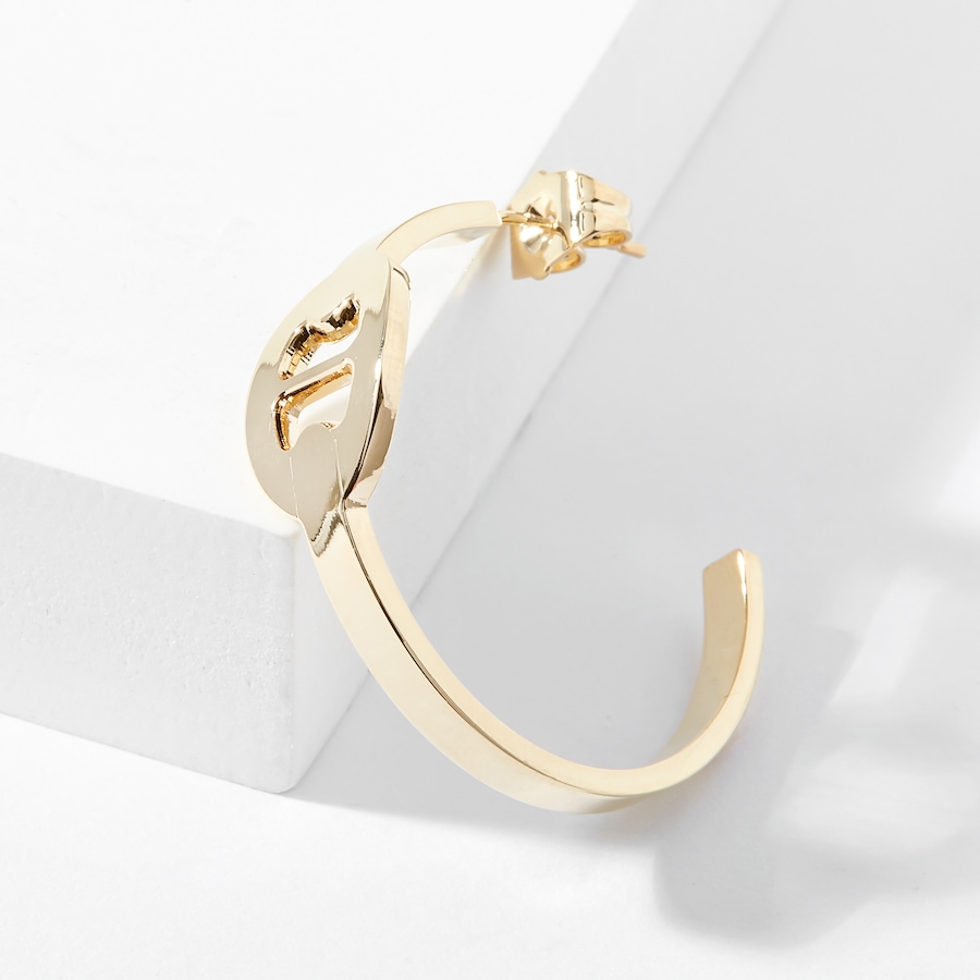 Image 224204_ALTMORE1.jpg, Product 224-204 / Price $29.33, Bronzoro Casted Hoop Earrings with Marine Link Cut-out from Bronzoro on TSC.ca's Jewellery department
