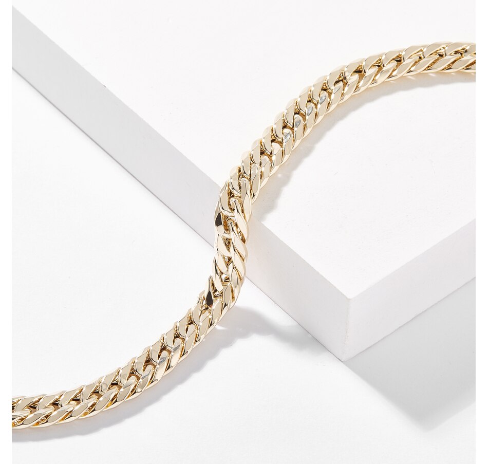 Image 224265_ALTMORE1.jpg, Product 224-265 / Price $999.99, Stefano Oro 14K Yellow Gold Onda Grumette 7.5" Bracelet from Stefano Oro on TSC.ca's Jewellery department