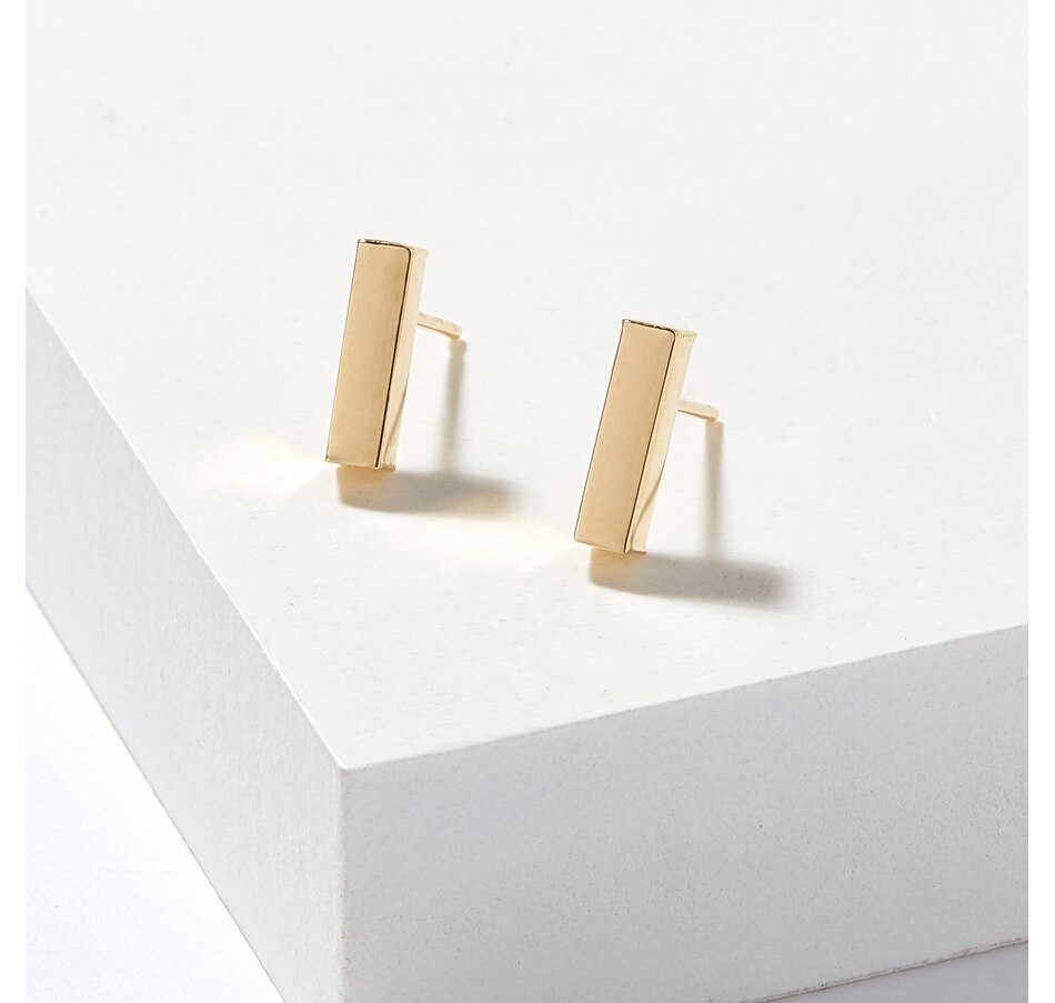 Image 224281.jpg, Product 224-281 / Price $169.99, Stefano Oro 14K Yellow Gold Bar Stud Earrings from Stefano Oro on TSC.ca's Jewellery department