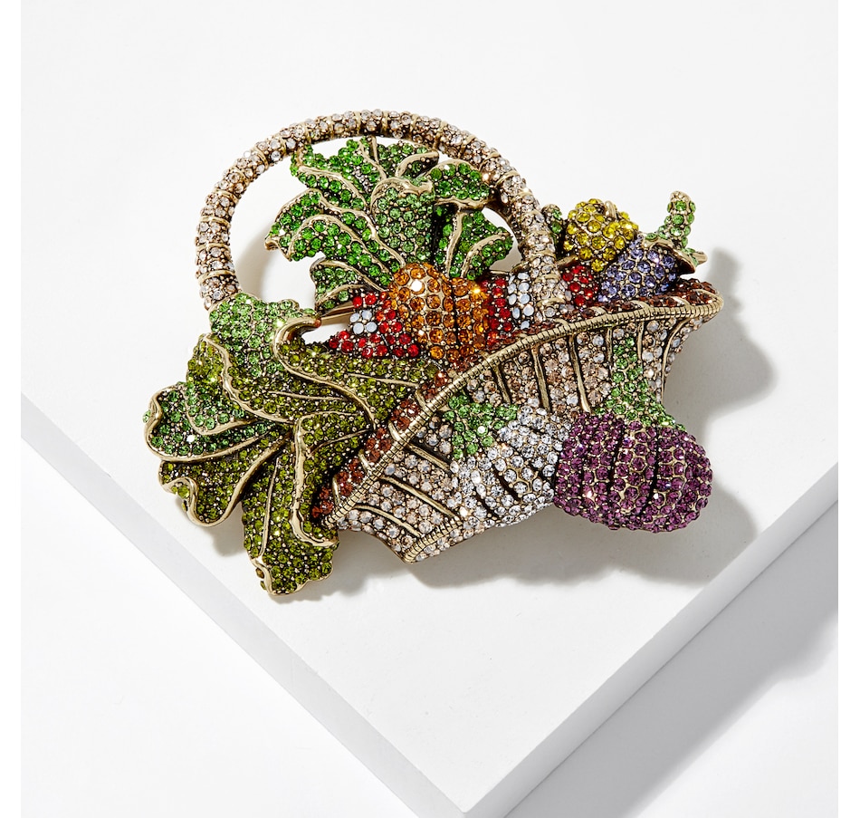 Image 224523_MTI.jpg, Product 224-523 / Price $319.95, Heidi Daus Farm to Table Pin from Heidi Daus on TSC.ca's Jewellery department