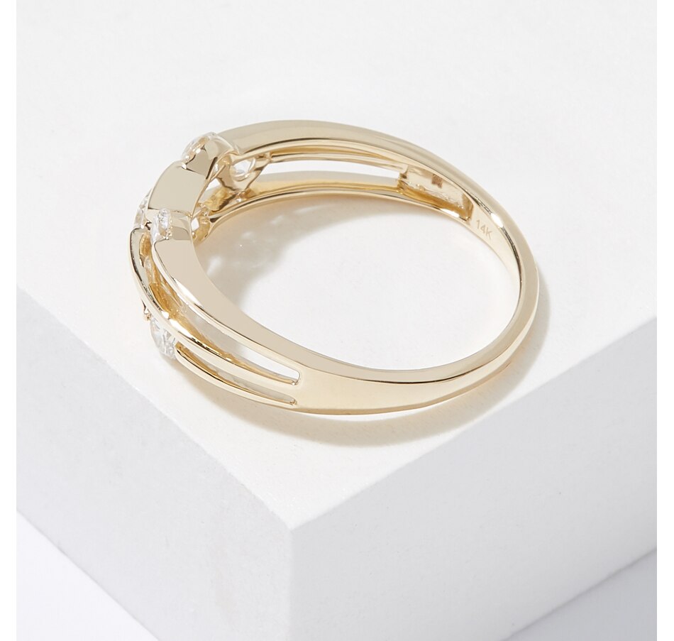 Image 224547_ALTMORE2.jpg, Product 224-547 / Price $799.88 - $1,299.88, EVERA Diamonds 14K Gold Bubble Diamond Ring from Evera Diamonds on TSC.ca's Jewellery department