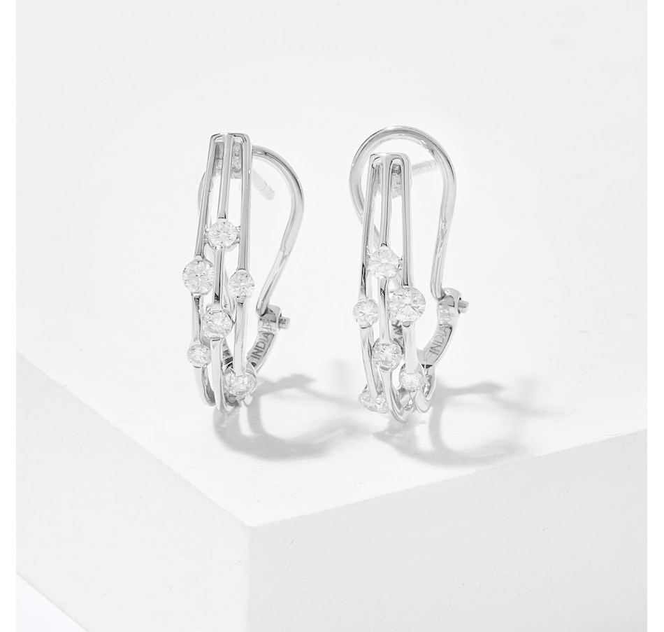Image 224548_WGL.jpg, Product 224-548 / Price $1,229.99, EVERA Diamonds 14K Gold 0.50ctw Diamond Earrings from Evera Diamonds on TSC.ca's Jewellery department