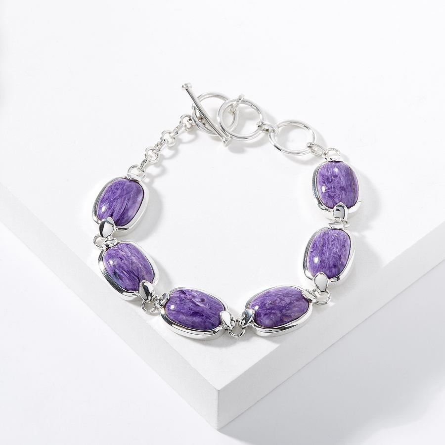 Image 224655_CHTE.jpg, Product 224-655 / Price $429.99, Himalayan Gems Sterling Silver Gemstone Bracelet from Himalayan Gems on TSC.ca's Jewellery department