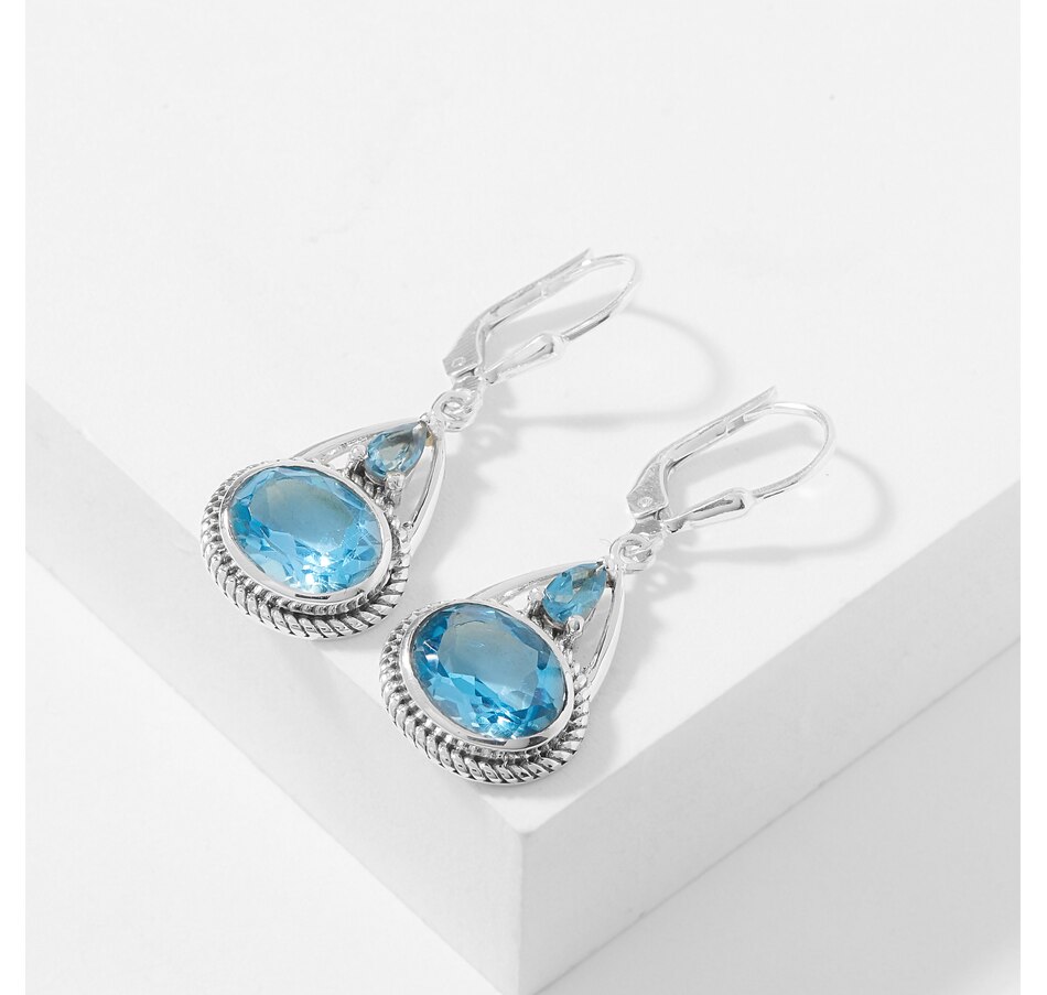 Image 224677_SWBTZ.jpg, Product 224-677 / Price $199.88, Himalayan Gems Sterling Silver Gemstone Earrings from Himalayan Gems on TSC.ca's Jewellery department