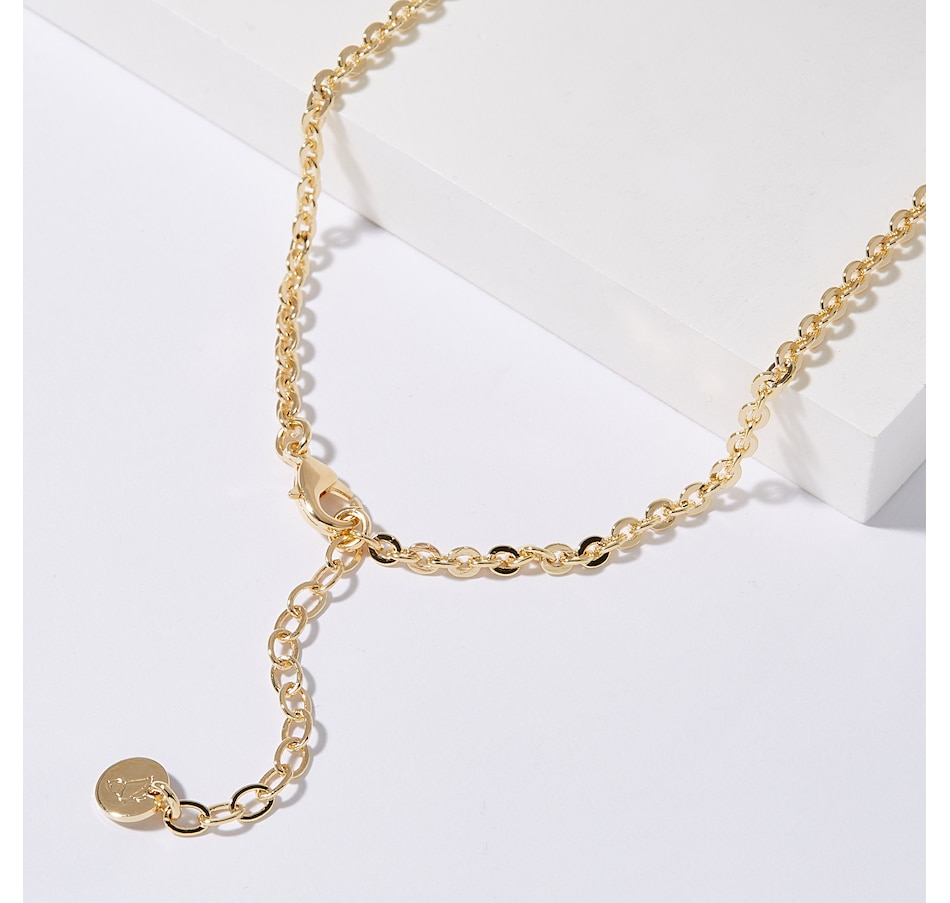 Image 224766_ALTMORE1.jpg, Product 224-766 / Price $79.99, Bronzoro Yellow Gold Horn Pendant Necklace from Bronzoro on TSC.ca's Jewellery department