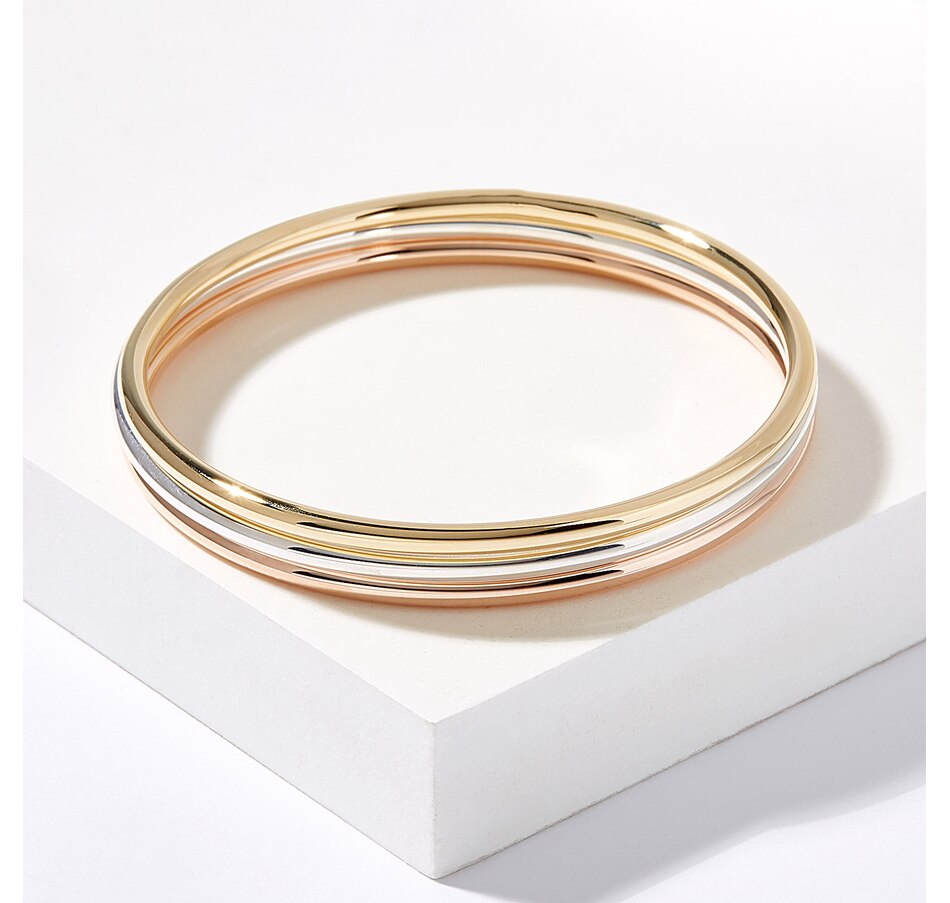 Image 224777_TRIT.jpg, Product 224-777 / Price $99.99, Bronzoro Slip On High Polished Bangles from Bronzoro on TSC.ca's Jewellery department
