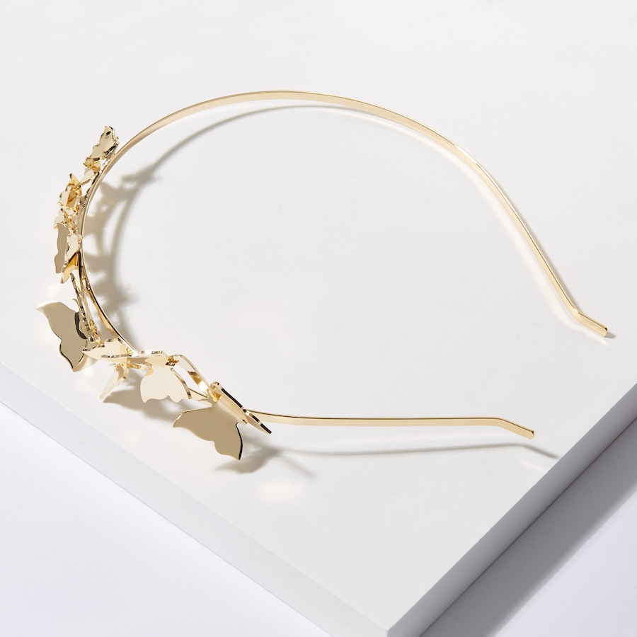 Image 224780.jpg, Product 224-780 / Price $59.33, Bronzoro Yellow Gold Butterfly Tiara from Bronzoro on TSC.ca's Jewellery department