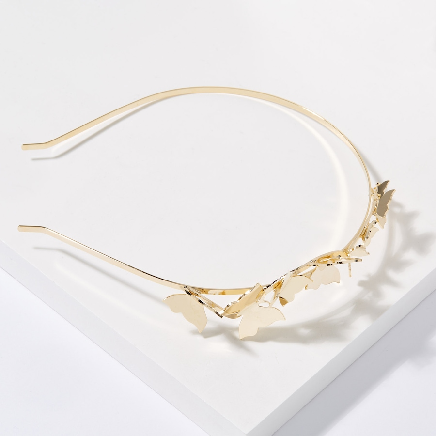 Image 224780_ALTMORE1.jpg, Product 224-780 / Price $59.33, Bronzoro Yellow Gold Butterfly Tiara from Bronzoro on TSC.ca's Jewellery department