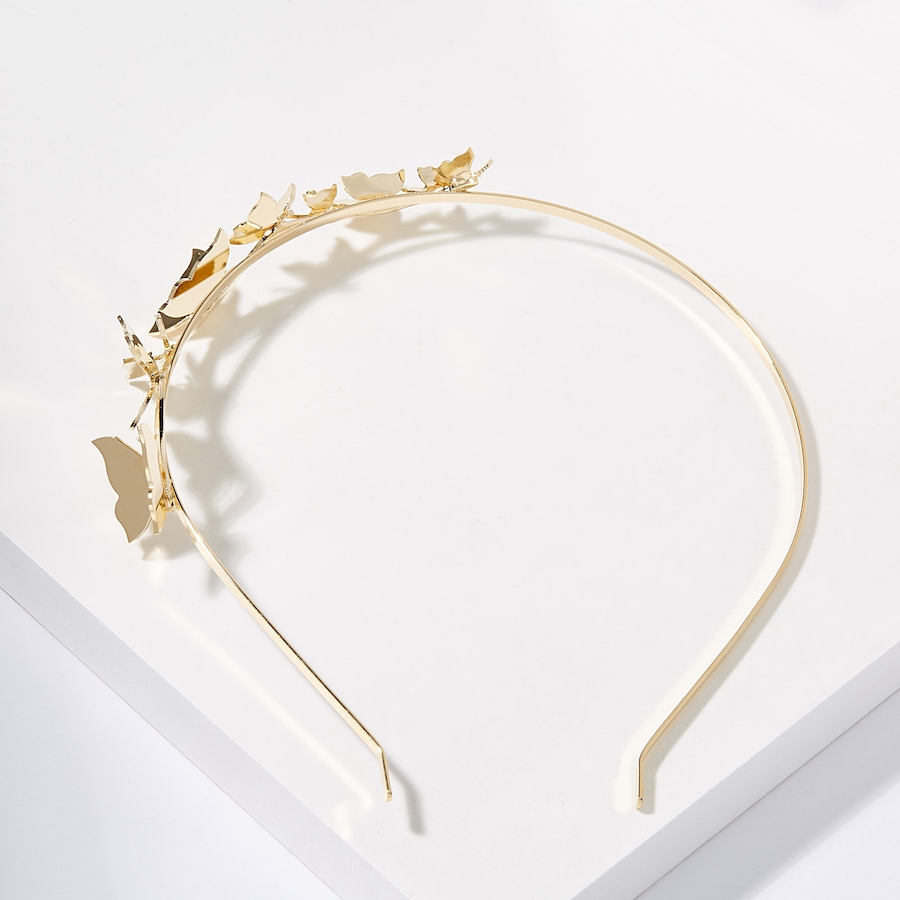 Image 224780_ALTMORE2.jpg, Product 224-780 / Price $59.33, Bronzoro Yellow Gold Butterfly Tiara from Bronzoro on TSC.ca's Jewellery department
