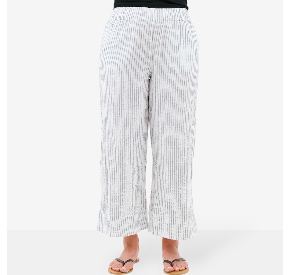Image 224799_WHT.jpg, Product 224-799 / Price $49.88, Shannon Passerro Yucca Crop Pant from Shannon Passero on TSC.ca's Fashion department