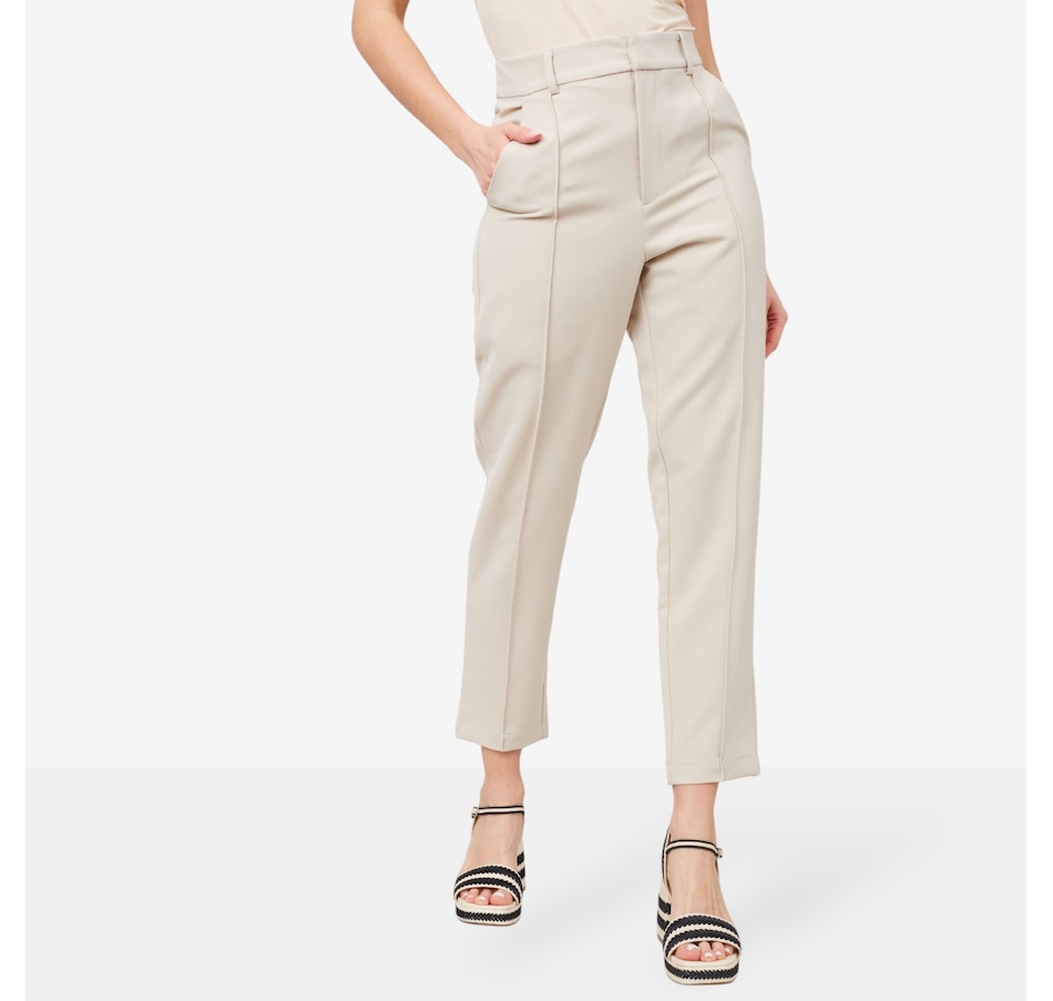 Image 224806_BIS.jpg, Product 224-806 / Price $45.33, Brian Bailey Pintuck Slim Ankle Pant from Brian Bailey on TSC.ca's Fashion department