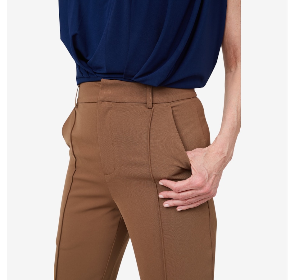 Image 224806_MOC.jpg, Product 224-806 / Price $45.33, Brian Bailey Pintuck Slim Ankle Pant from Brian Bailey on TSC.ca's Fashion department