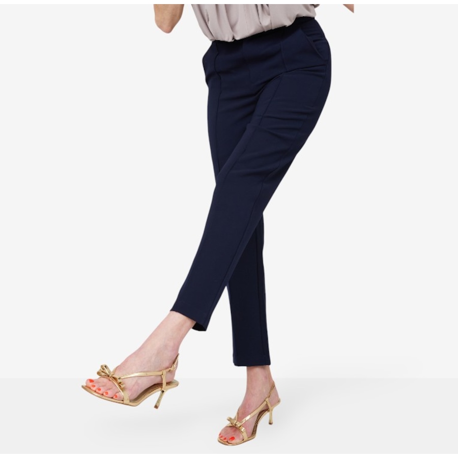 Image 224806_NVY.jpg, Product 224-806 / Price $39.33, Brian Bailey Pintuck Slim Ankle Pant from Brian Bailey on TSC.ca's Fashion department