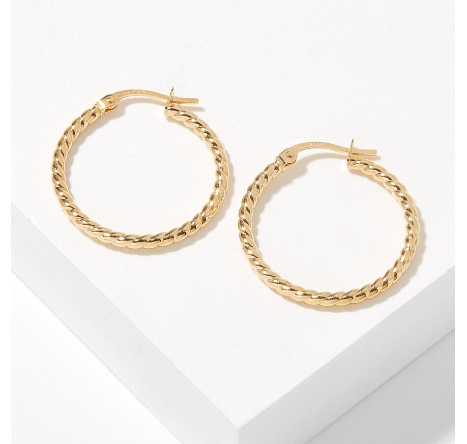 Jewellery - Earrings - Hoop & Huggie Earrings - UNOAERRE 18K Yellow ...