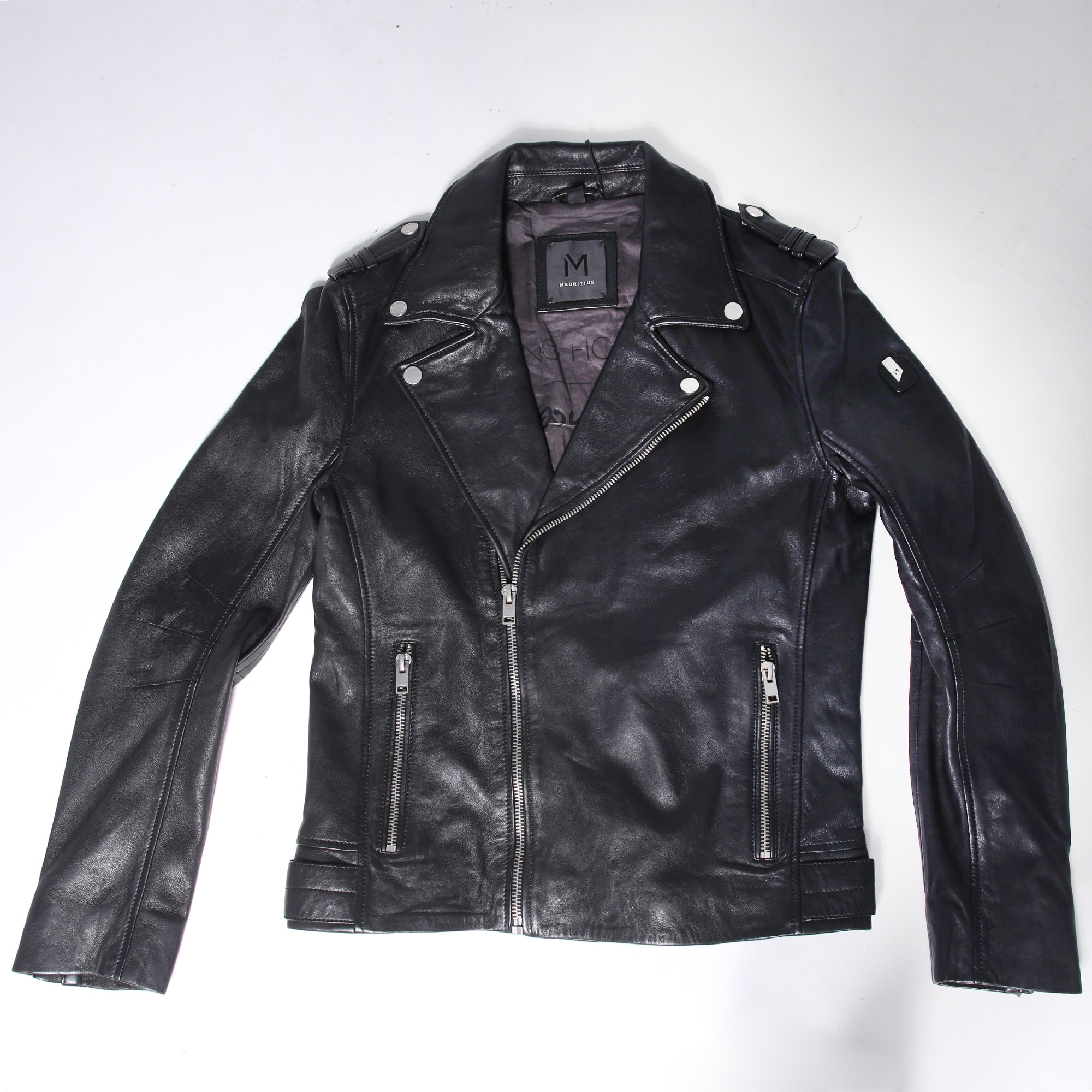 MAURITIUS レザージャケット Lサイズ Mauritius Rotys Leather Moto Jacket - TSC.ca