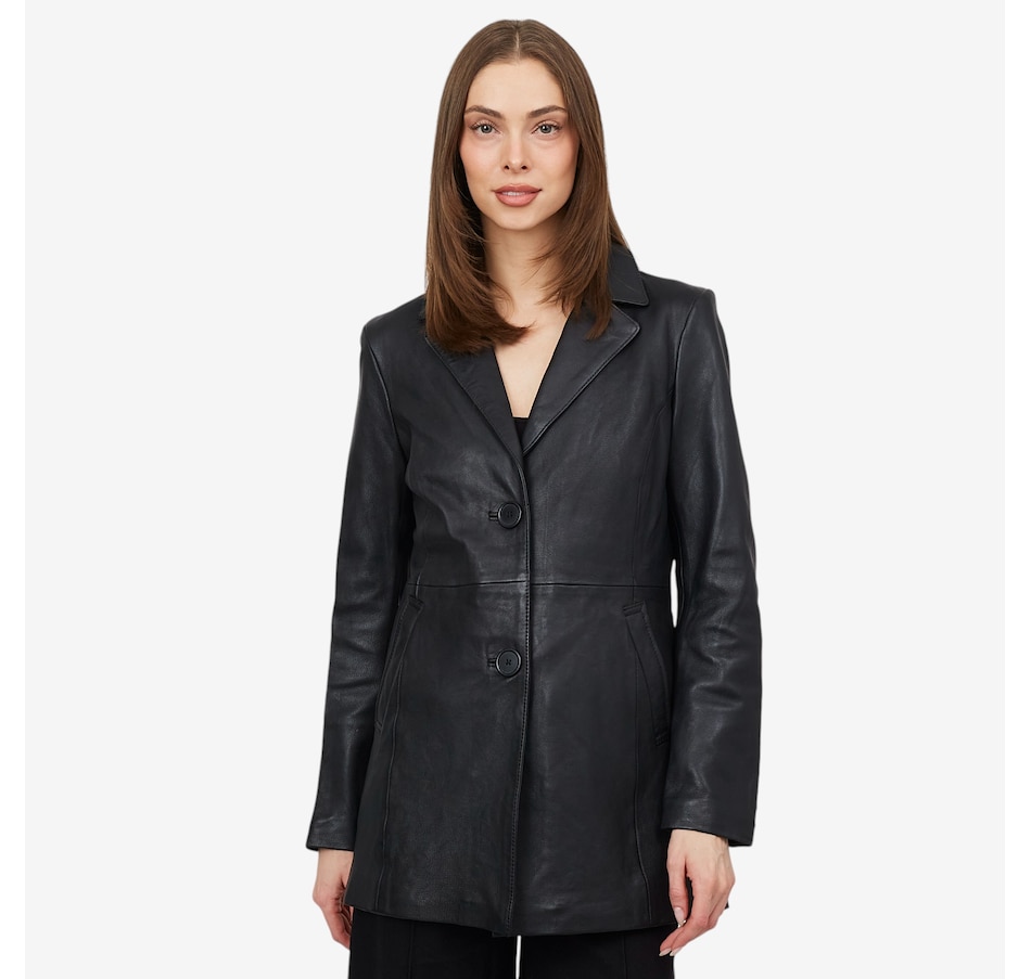 Image 225108_ALTMORE1.jpg, Product 225-108 / Price $280.00, Mauritius Ladies Aurela Long Leather Jacket from Mauritius on TSC.ca's Fashion department