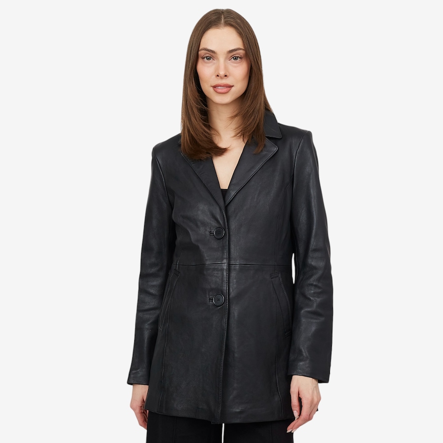 Image 225108_ALTMORE1.jpg, Product 225-108 / Price $329.99, Mauritius Ladies Aurela Long Leather Jacket from Mauritius on TSC.ca's Fashion department