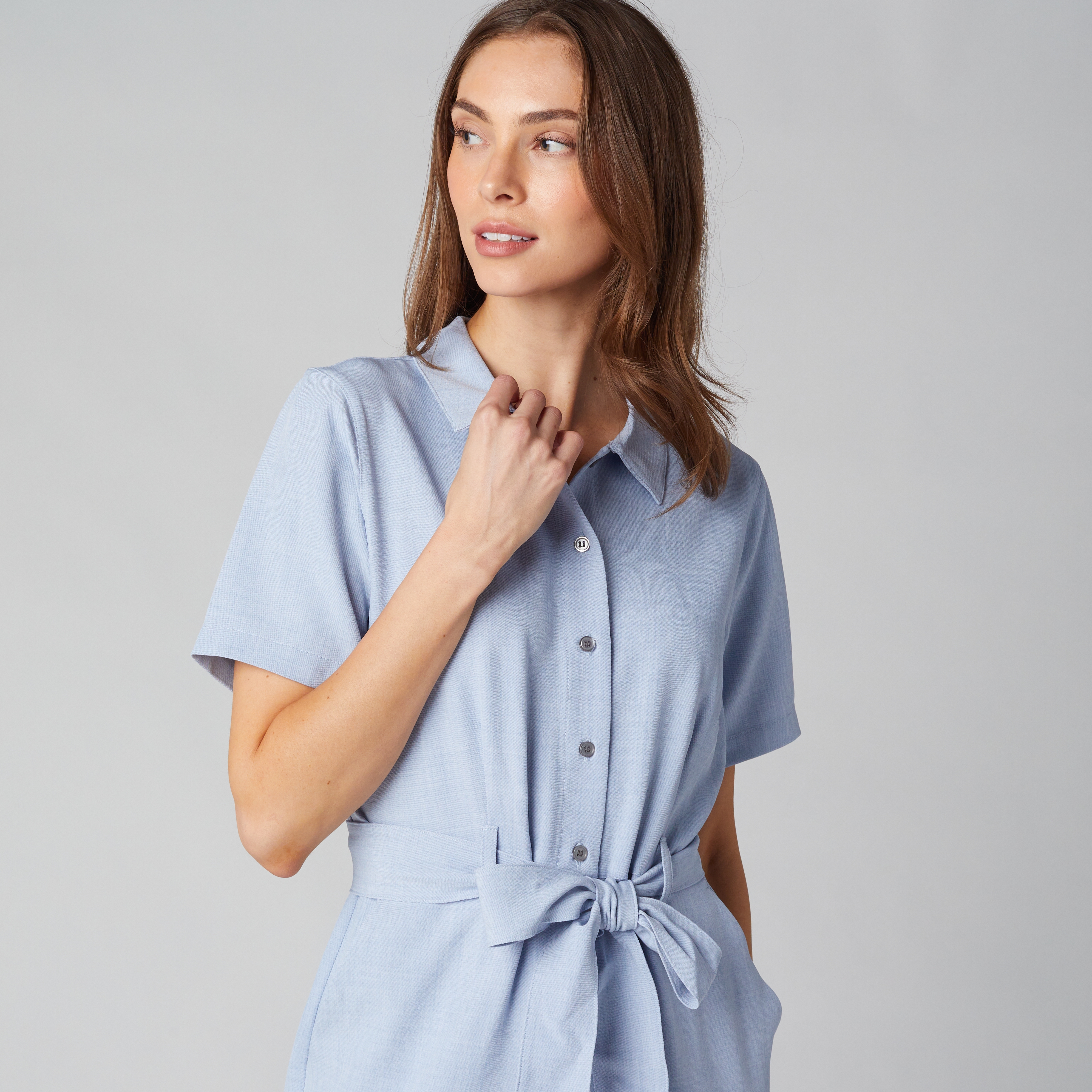 Isaac Mizrahi Chambray Jumpsuit - TSC.ca
