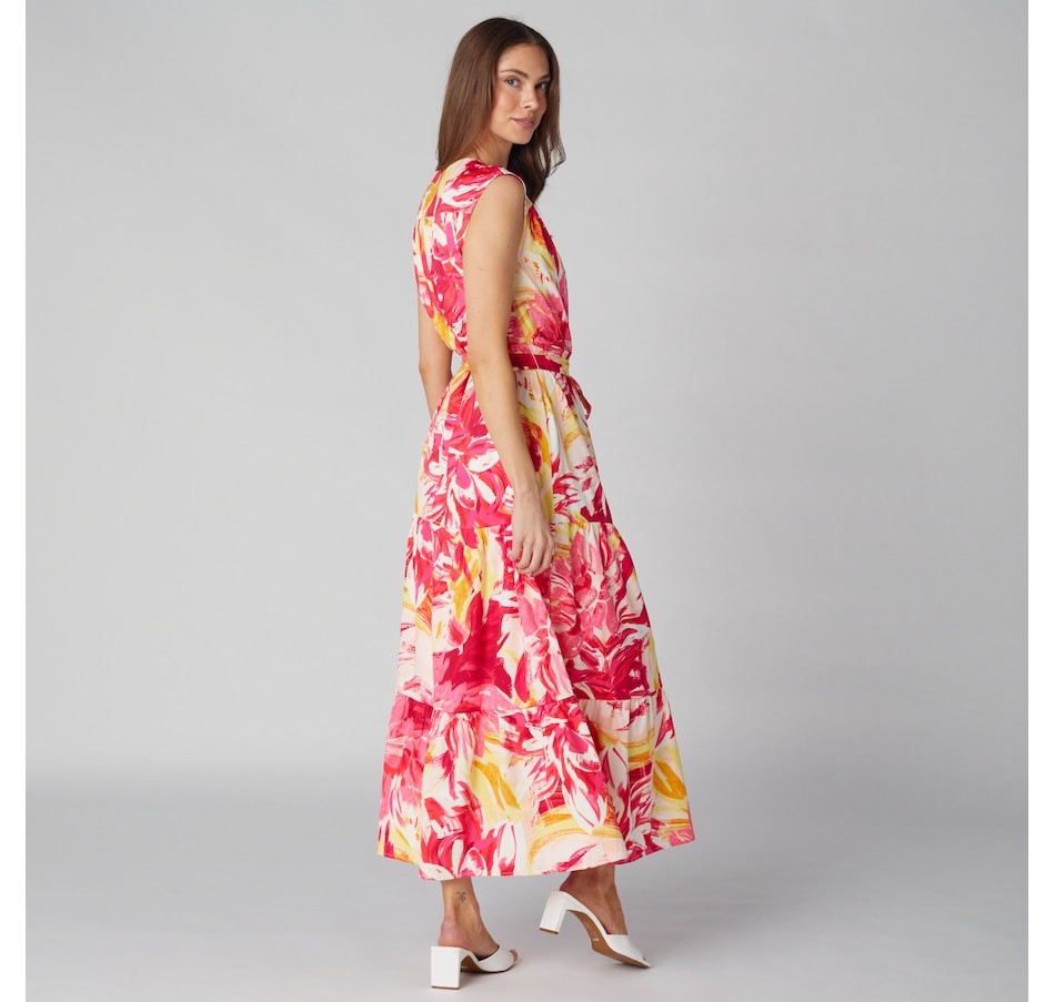 Image 225122_ALTMORE3.jpg, Product 225-122 / Price $39.33, Isaac Mizrahi Printed Sundress from Isaac Mizrahi New York on TSC.ca's Fashion department