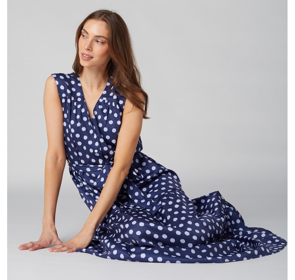 Image 225122_ALTMORE6.jpg, Product 225-122 / Price $39.33, Isaac Mizrahi Printed Sundress from Isaac Mizrahi New York on TSC.ca's Fashion department