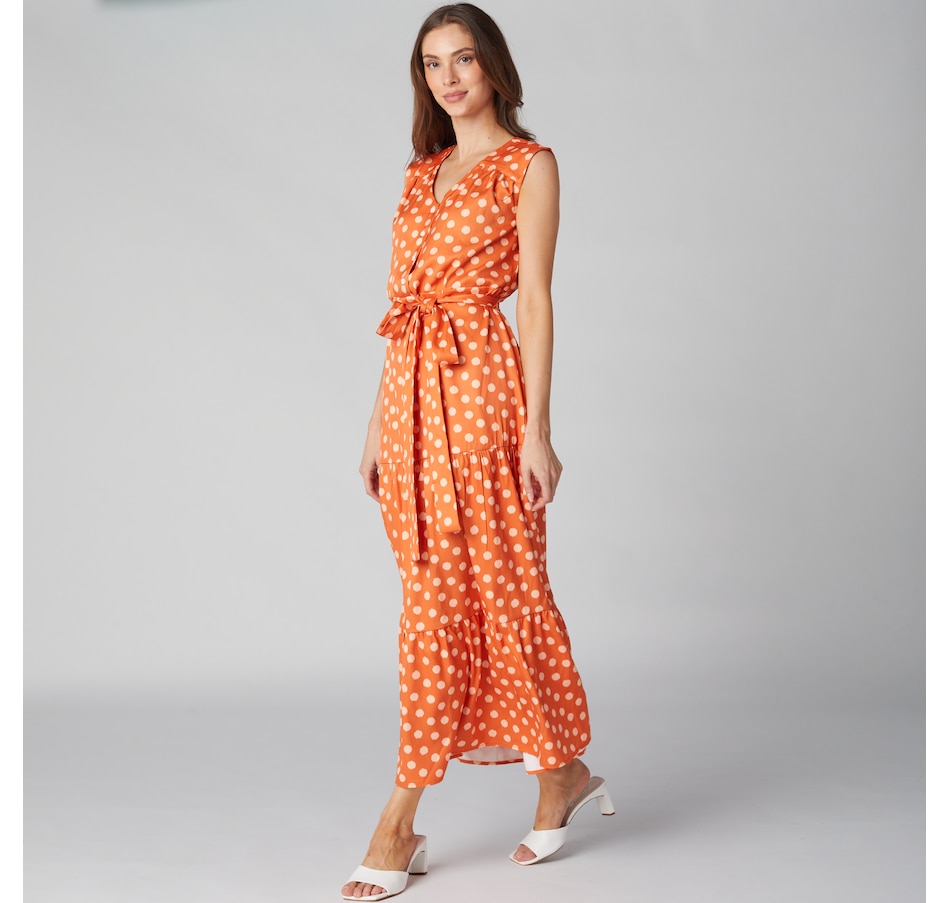 Image 225122_ORDOT.jpg, Product 225-122 / Price $39.33, Isaac Mizrahi Printed Sundress from Isaac Mizrahi New York on TSC.ca's Fashion department
