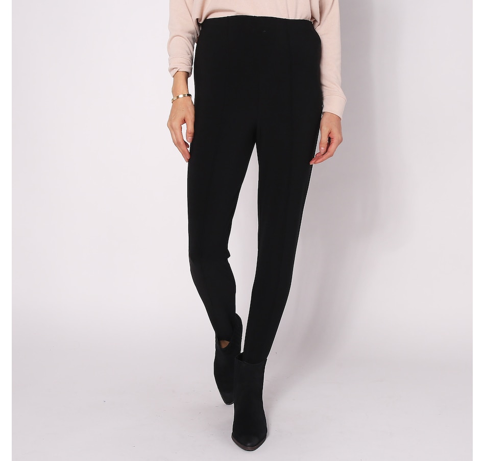 Image 225125_BLK.jpg, Product 225-125 / Price $29.33, Kim & Co. Deluxe Brazil Knit Stirrup Pant from Kim & Co. on TSC.ca's Fashion department