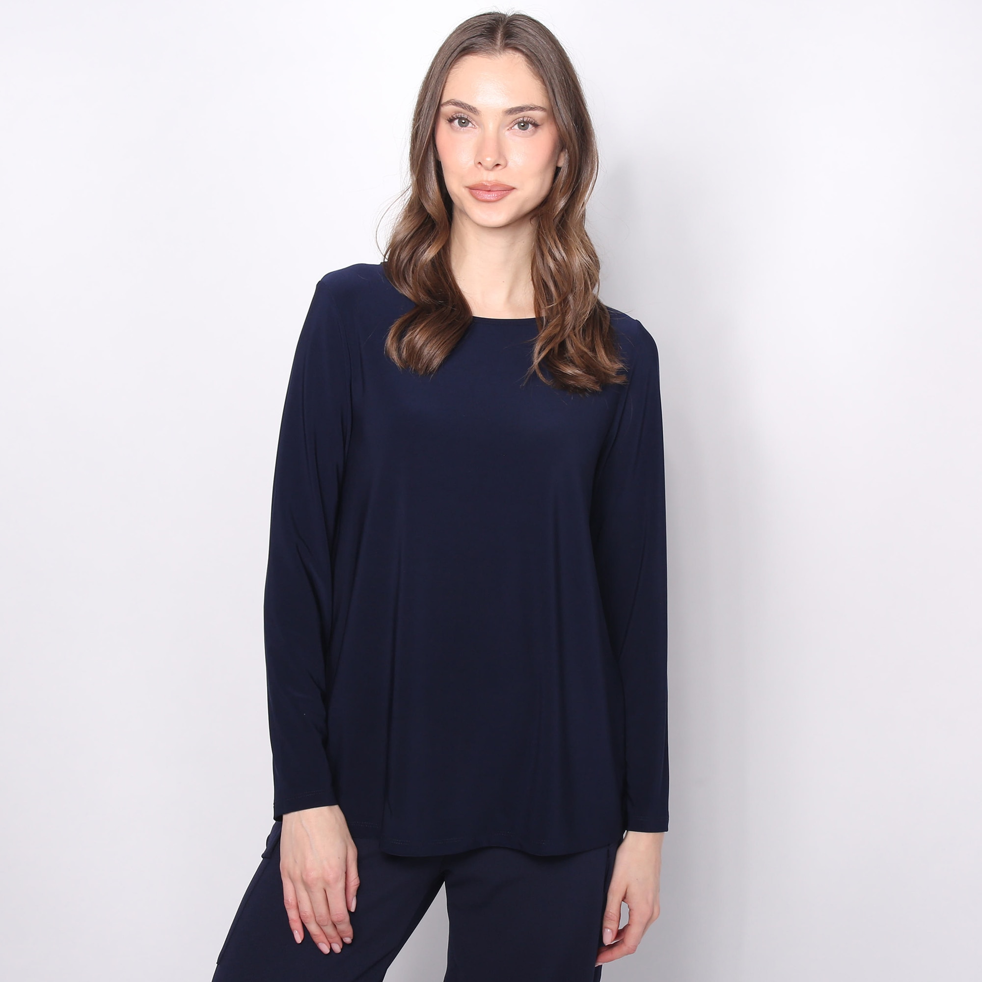 トップス g Kim & Co. Deluxe Brazil Knit Long Sleeve Top - TSC.ca
