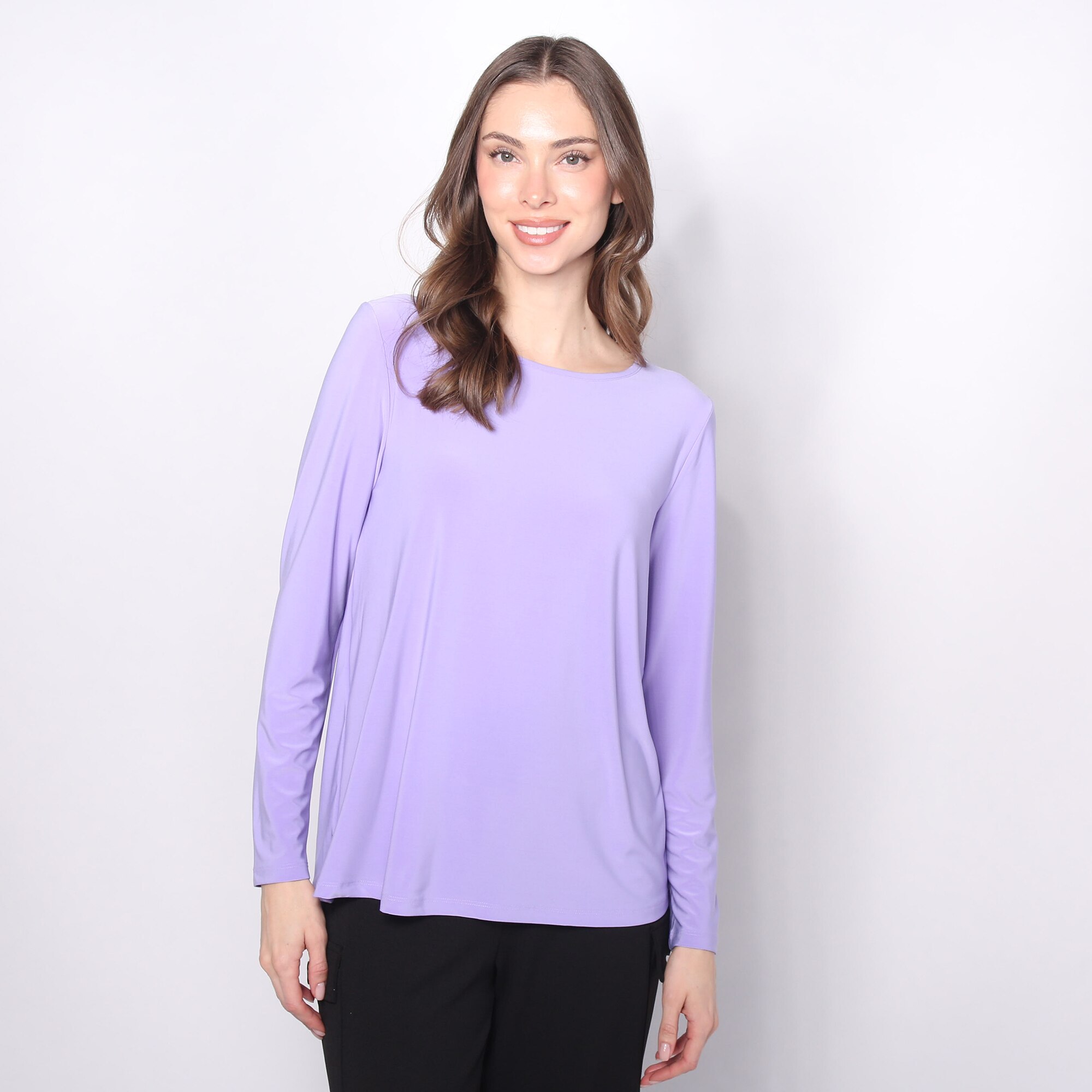 Kim & Co. Deluxe Brazil Knit Long Sleeve Top - TSC.ca