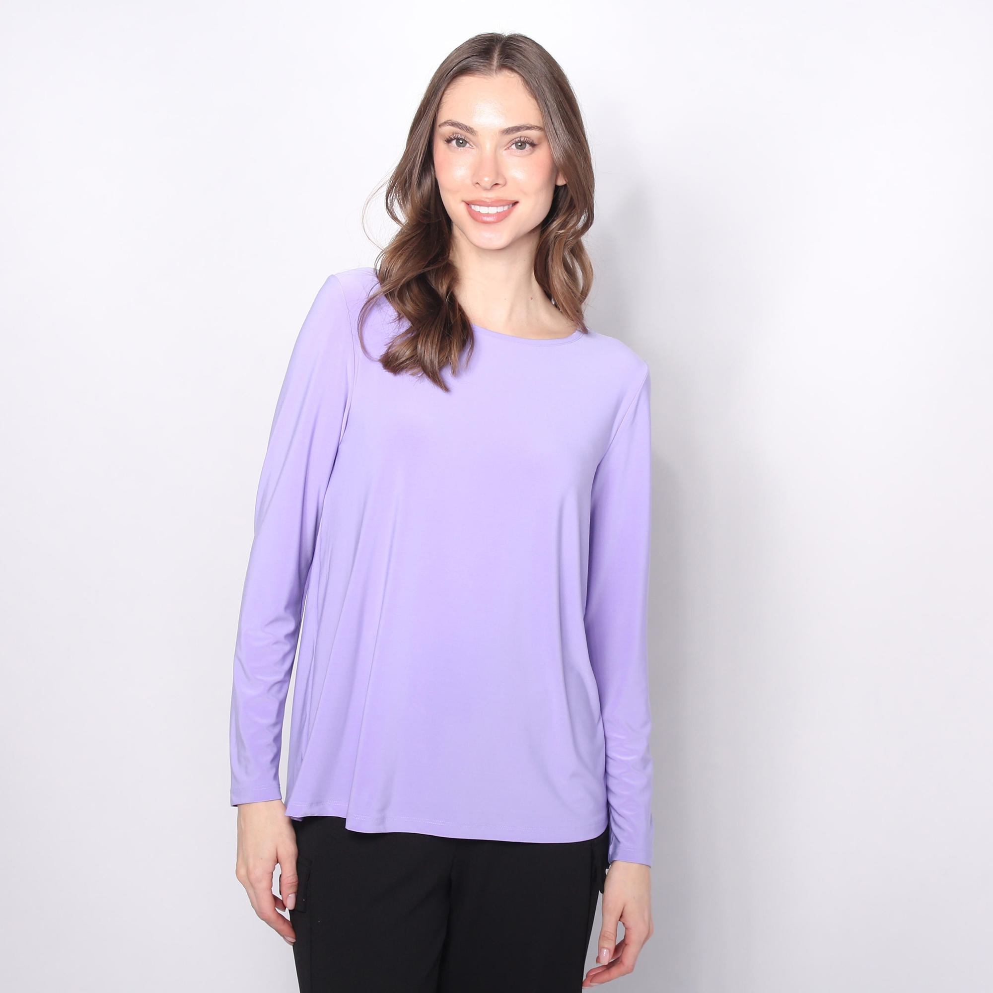 Kim & Co. Deluxe Brazil Knit Long Sleeve Top - TSC.ca