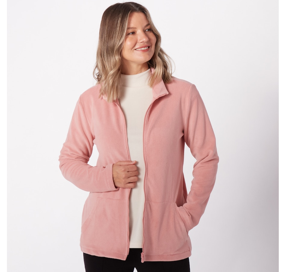 Clothing & Shoes - Jackets & Coats - Coats & Parkas - Kim & Co. Teddy Fleece  Zip Front Jacket With Pockets - Online Shopping for Canadians