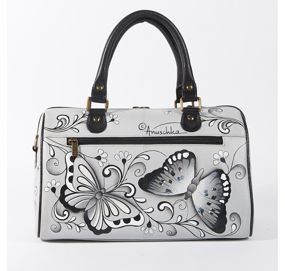 Image 225257_ALTMORE3.jpg, Product 225-257 / Price $149.33, Anuschka Large Zip Satchel from Anuschka Handbags on TSC.ca's Fashion department