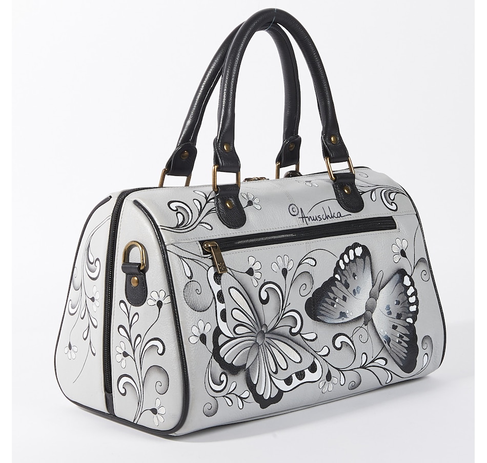 Image 225257_ALTMORE4.jpg, Product 225-257 / Price $149.33, Anuschka Large Zip Satchel from Anuschka Handbags on TSC.ca's Fashion department