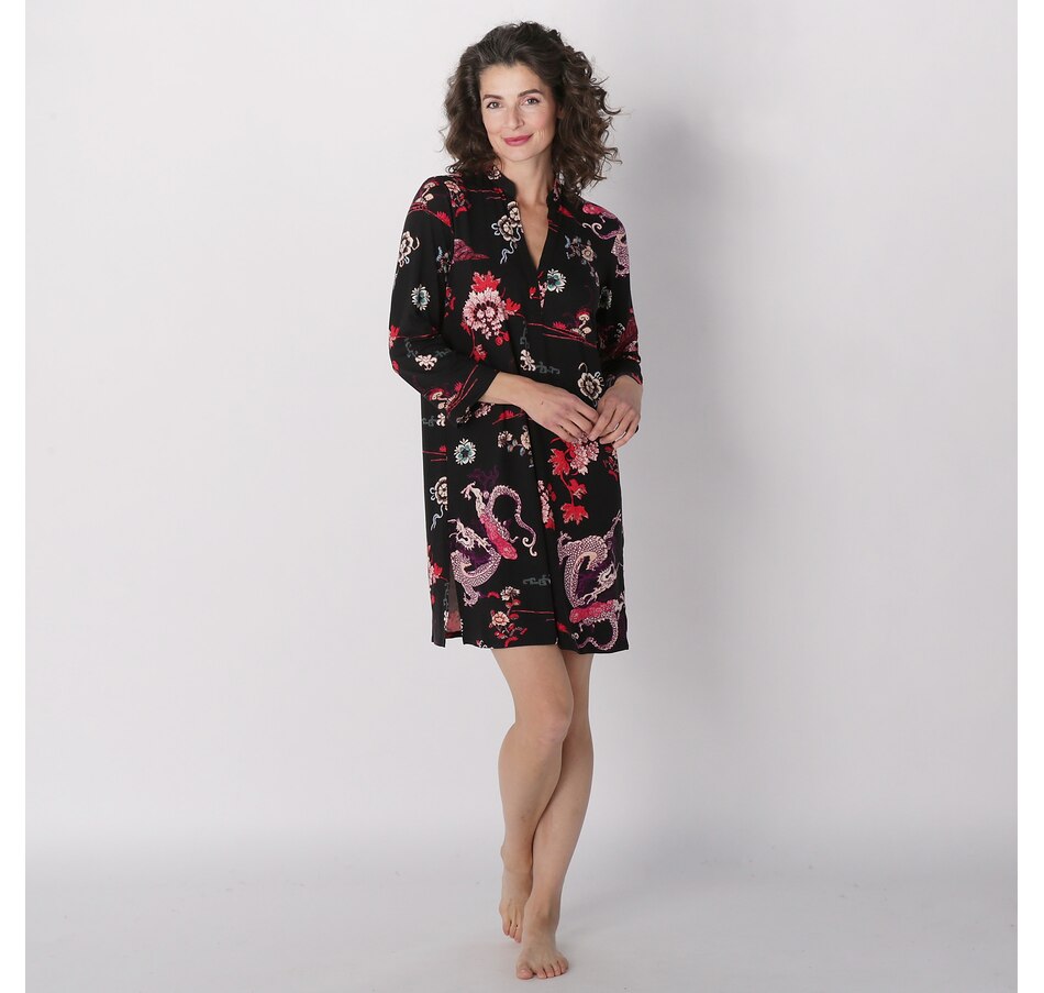 N Natori Imperial Dragon Cozy Sleepshirt - TSC.ca