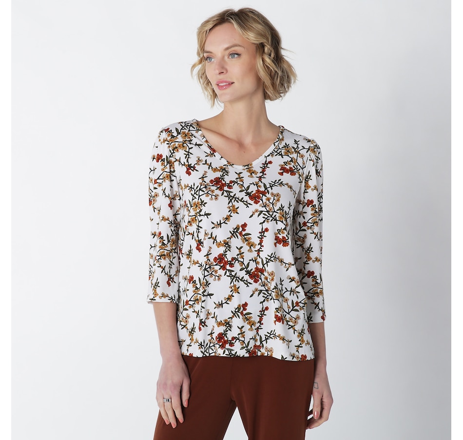 Clothing & Shoes - Tops - Shirts & Blouses - Kim & Co. Printed Brazil ...