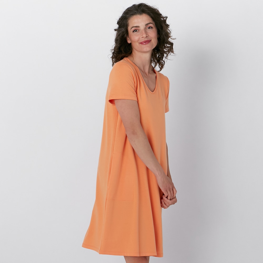 Soft Cotton Jersey Dress - The Dressing Room NZ