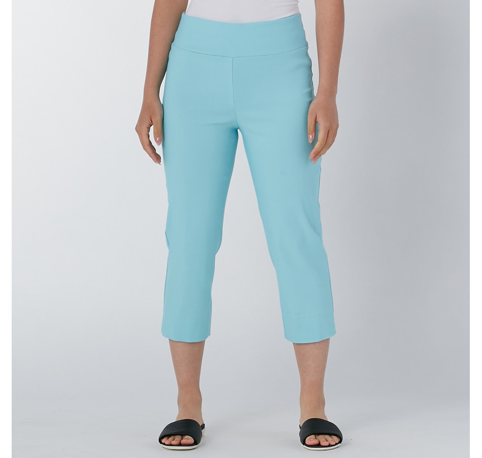 Women's Blue Cropped & Capri Pants