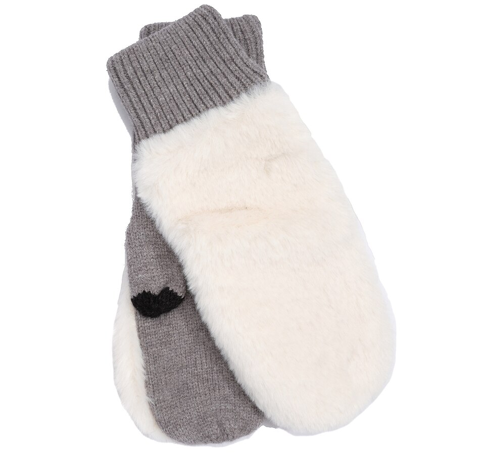 Image 225453_CRM.jpg, Product 225-453 / Price $49.00, Echo Faux Fur Mitten from Echo on TSC.ca's Clothing & Shoes department