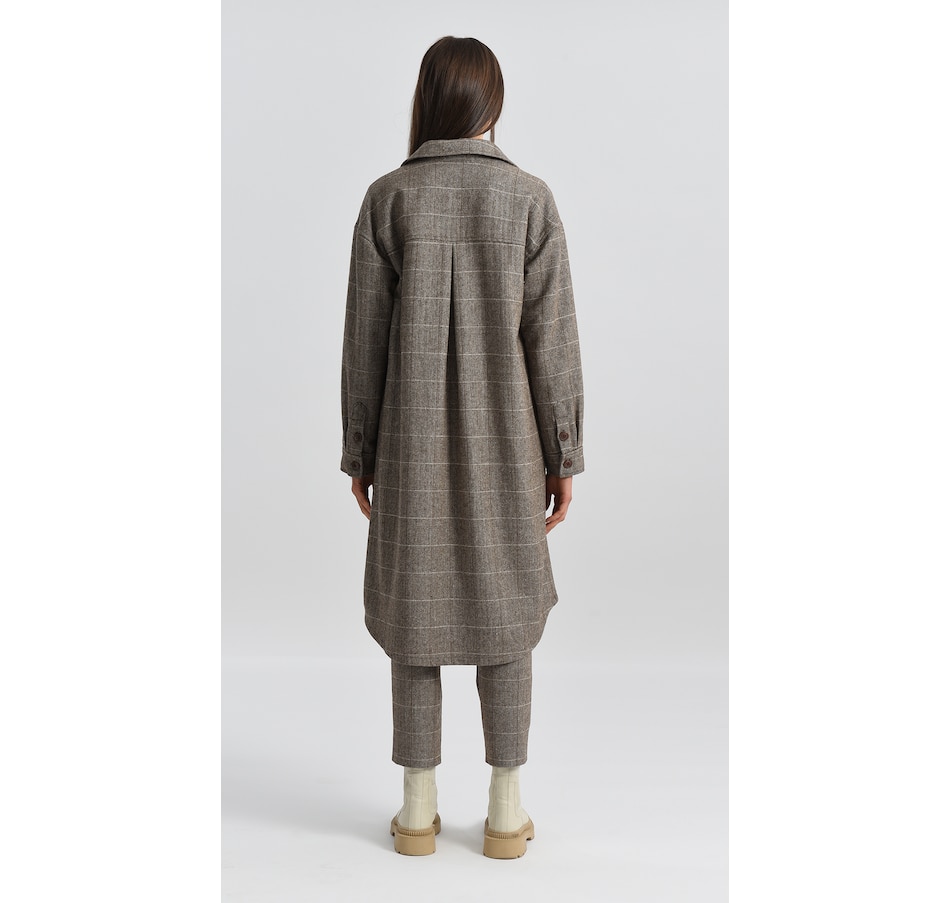 Image 225478_ALTMORE1.jpg, Product 225-478 / Price $99.33, Molly Bracken Long Button Front Shacket from Molly Bracken on TSC.ca's Fashion department