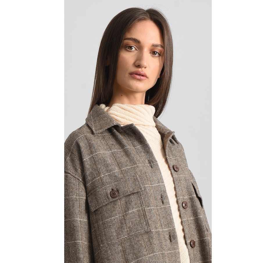 Image 225478_ALTMORE2.jpg, Product 225-478 / Price $99.33, Molly Bracken Long Button Front Shacket from Molly Bracken on TSC.ca's Fashion department