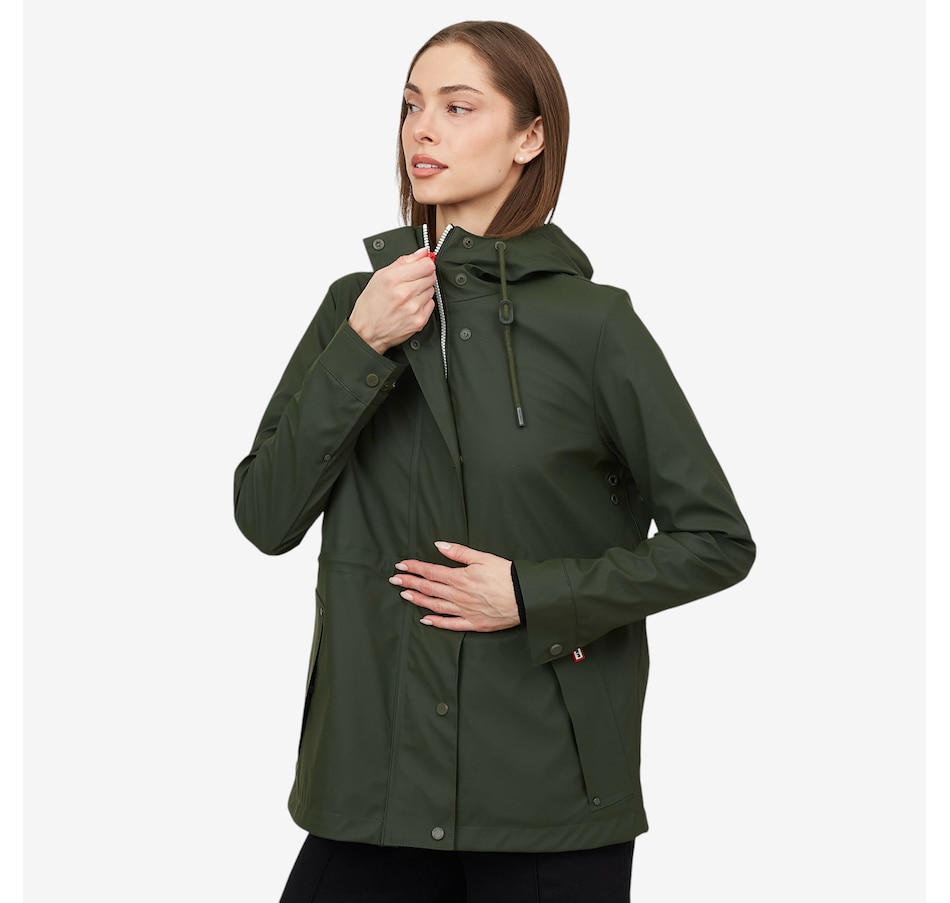 Image 225566_HGR.jpg, Product 225-566 / Price $169.88, Hunter Abbey Short Rubberized Jacket from Hunter on TSC.ca's Fashion department