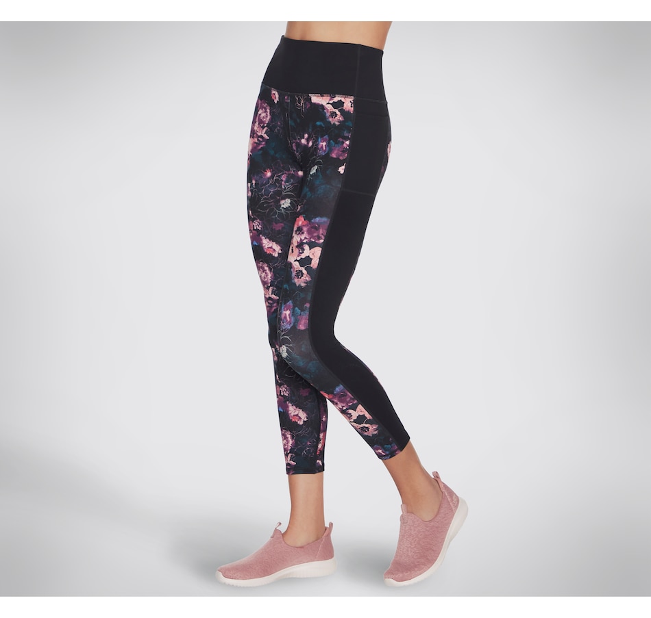 Clothing & Shoes - Bottoms - Leggings - Skechers GoWalk Linear Floral High  Waist Legging - Online Shopping for Canadians