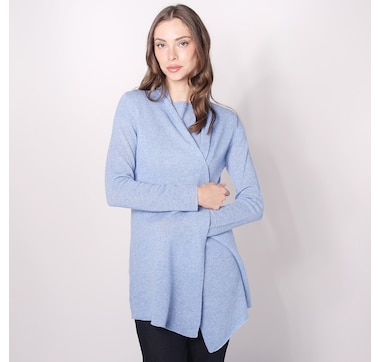 Lusso Cashmere Open Front Cardigan