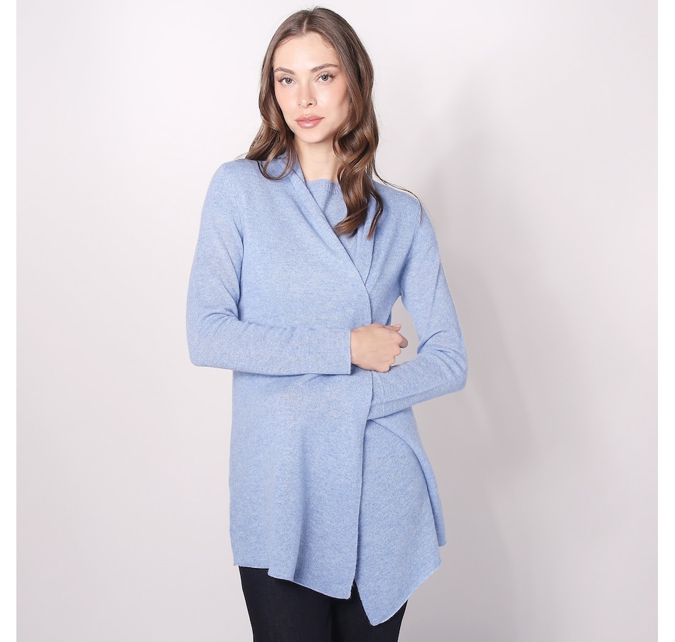 Image 225670_BLU.jpg, Product 225-670 / Price $99.88, Lusso Cashmere Open Front Cardigan from Lusso Cashmere on TSC.ca's Fashion department