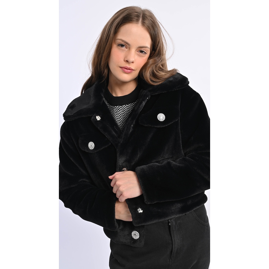 Image 225677_ALTMORE3.jpg, Product 225-677 / Price $54.33, Molly Bracken Button Down Faux Fur Jacket from Molly Bracken on TSC.ca's Fashion department