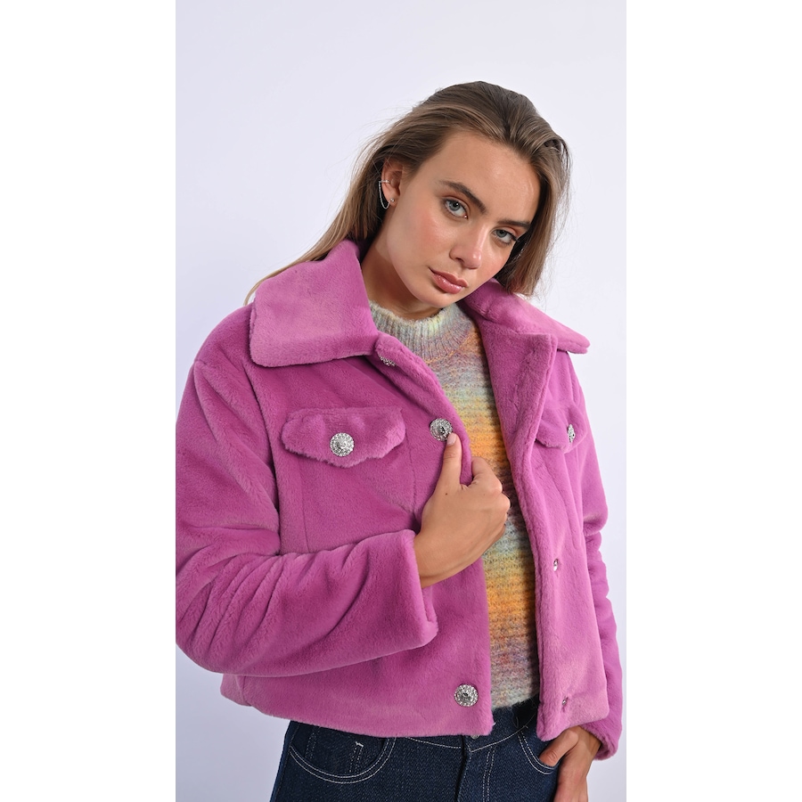Image 225677_ALTMORE4.jpg, Product 225-677 / Price $54.33, Molly Bracken Button Down Faux Fur Jacket from Molly Bracken on TSC.ca's Fashion department